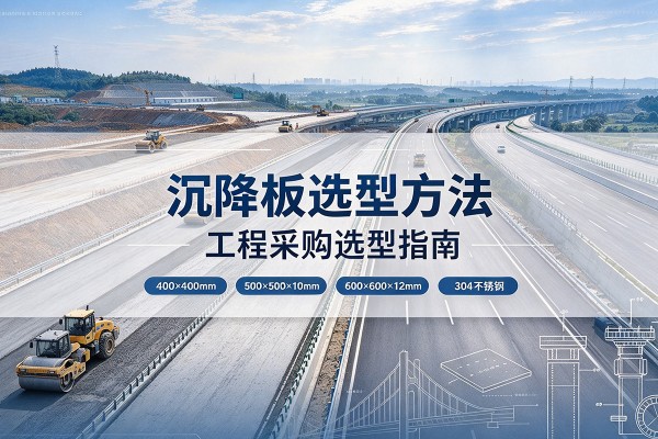 宁国沉降板选择方法