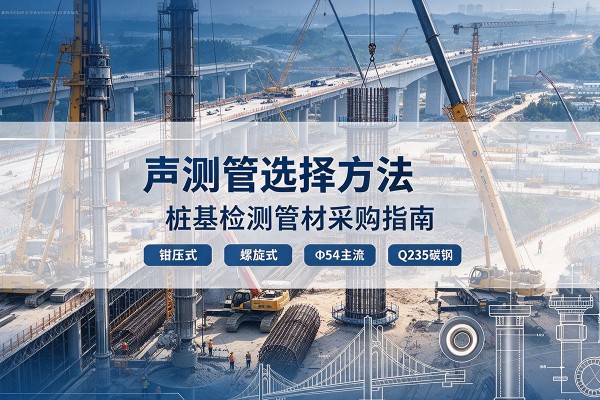 宁国声测管选型标准