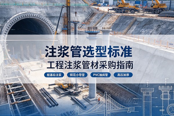 宁国注浆管选型标准