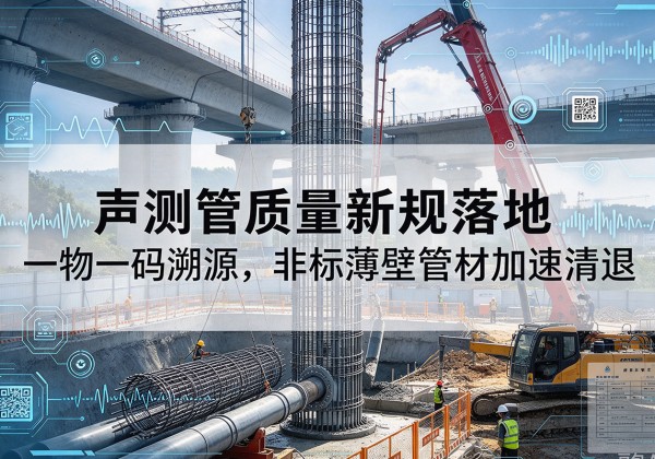 宁国声测管质量新规落地，一物一码溯源，非标薄壁管材加速清退