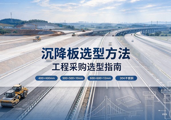 宁国沉降板选择方法